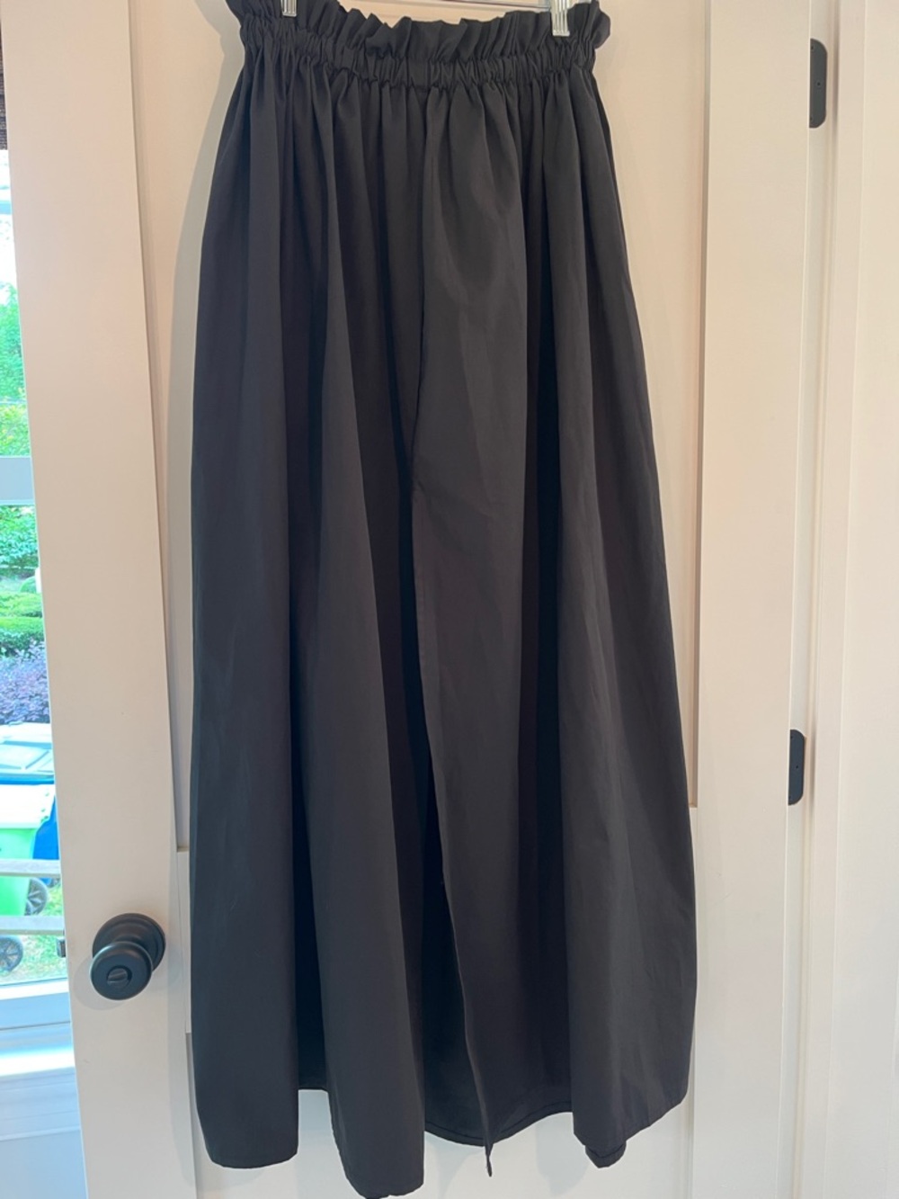 Anthropologie Black Maxi Skirt